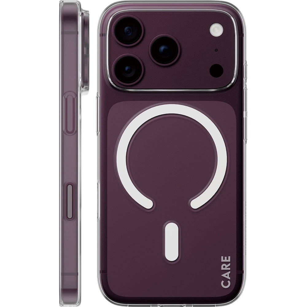 Etui CARE by PanzerGlass SL1M do MagSafe do iPhone 18 Pro / 17 Pro, przezroczyste