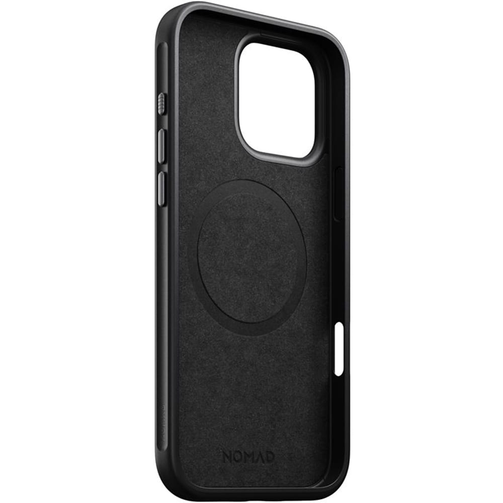 Image of OUTLET: Skórzane etui Nomad Modern Leather do MagSafe, do iPhone 16 Pro Max, jasnobrązowe