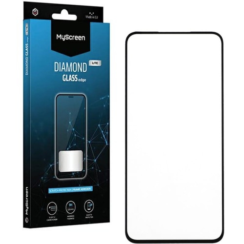 Image of Szkło MyScreen Diamond Lite Glass Edge Full Glue do Galaxy A55 5G, czarna ramka