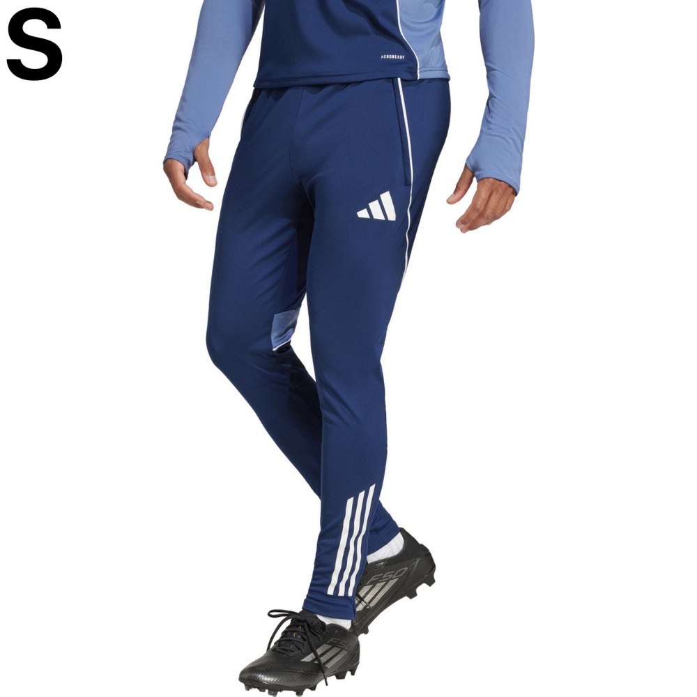 Spodnie sportowe piłkarskie, adidas Tiro 25, granatowe, S