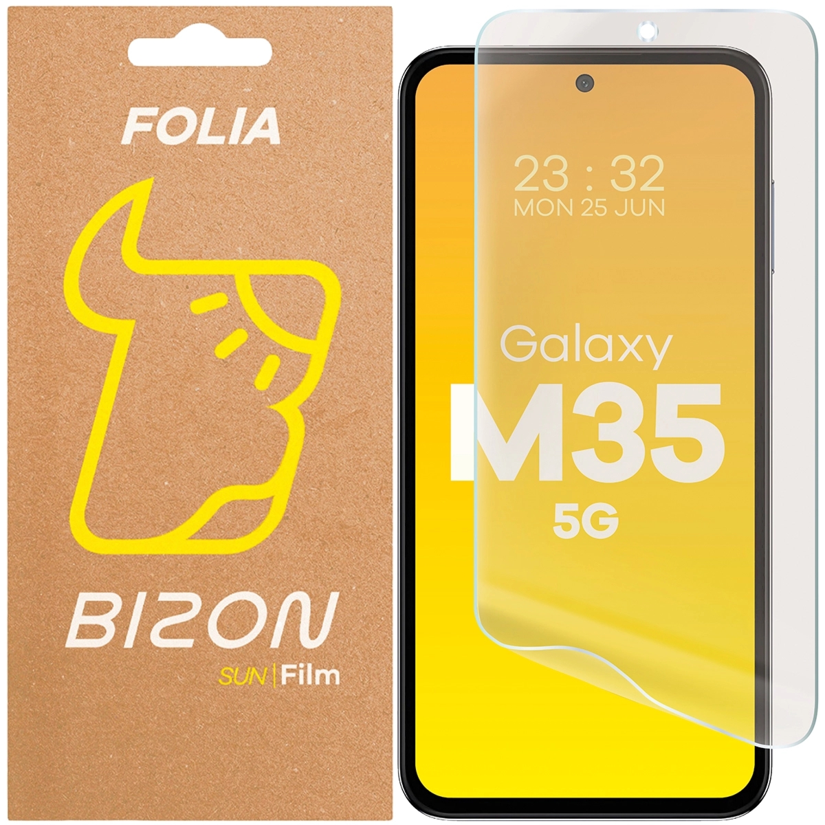 Folia matowa Bizon Film Sun do Galaxy M35 5G, 1 sztuka
