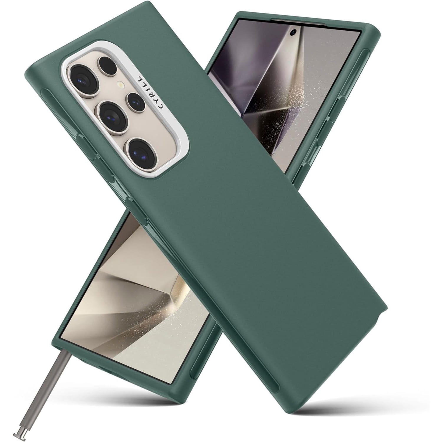 Image of Etui Spigen Cyrill Ultra Color do Galaxy S24 Ultra, zielone