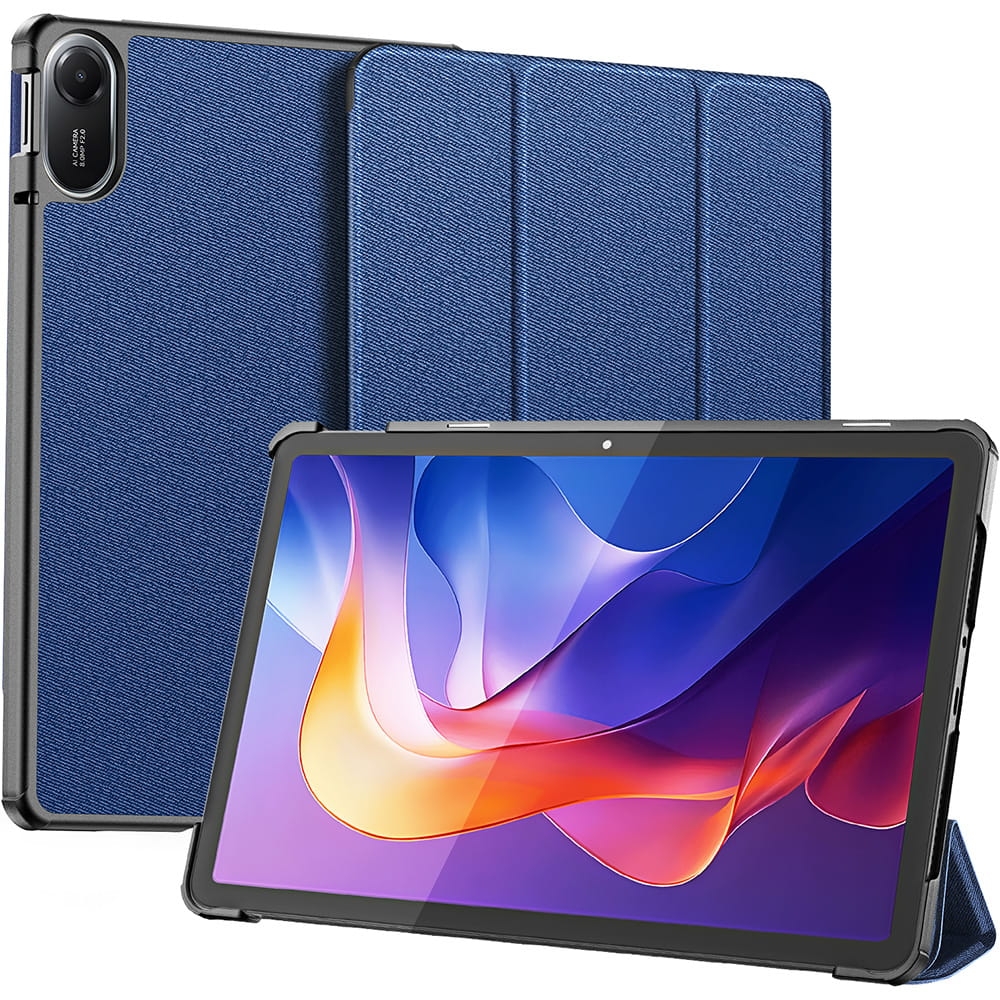 Image of Etui z klapką Dux Ducis Domo do Redmi Pad 2, granatowe