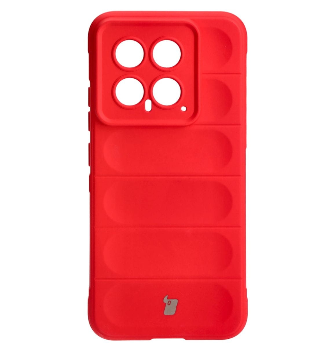 Image of Pancerne etui Bizon Case Tur do Xiaomi 14, czerwone