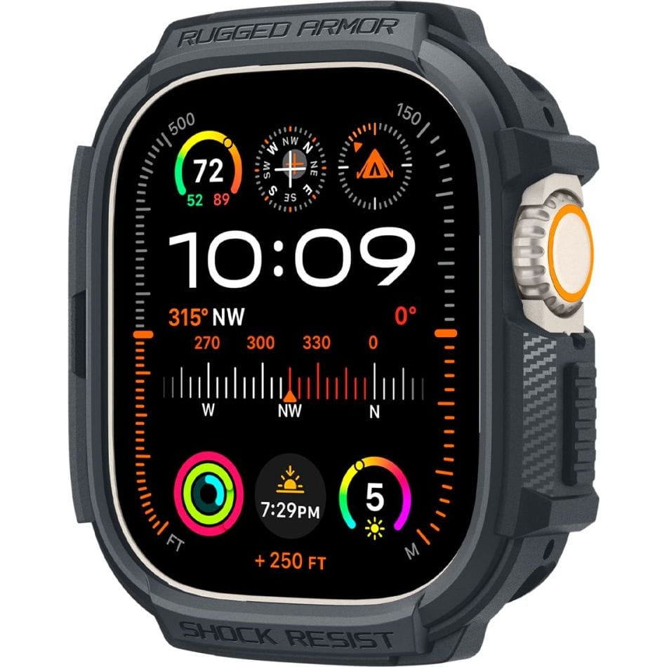 Image of Etui Spigen Rugged Armor do Apple Watch Ultra 2/1 49 mm, szare