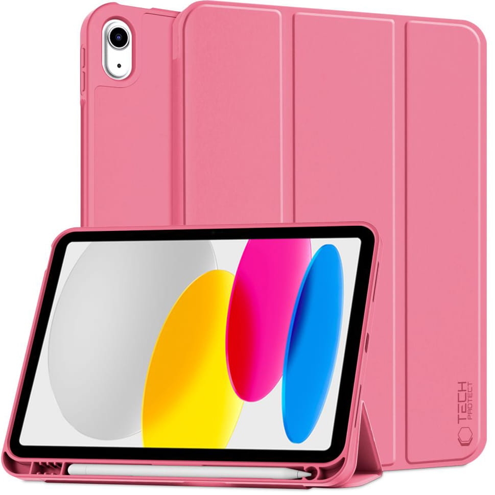 Image of Etui Tech-Protect SC Pen do iPad 11 / 10 gen. 2025 / 2022, różowy
