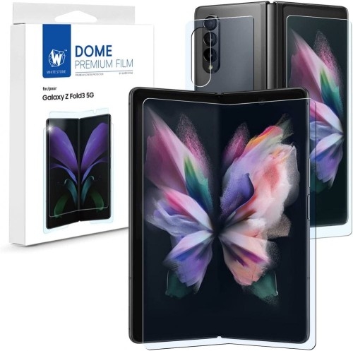 Image of Folia na przód i tył Whitestone Dome Premium Film Galaxy Z Fold3 5G - 3 sztuki