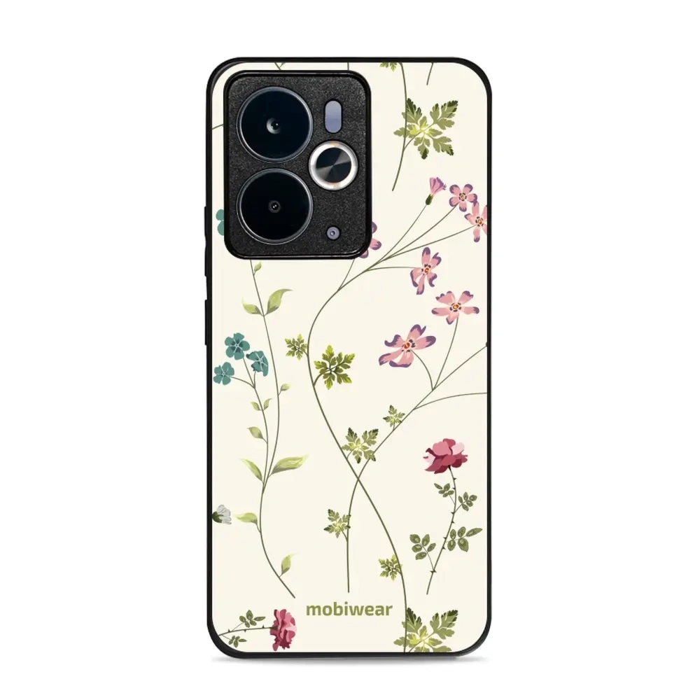 Etui ochronne do Realme 14T 5G, Mobiwear Glossy Case, sielski kwiat