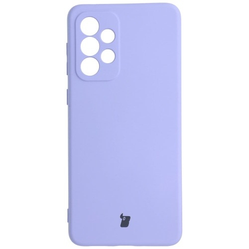 Image of Etui Bizon Case Silicone do Galaxy A53 5G, jasnofioletowe