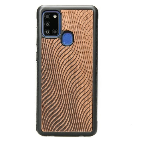 Image of Drewniane etui Bewood do Galaxy A21s FALE MERBAU