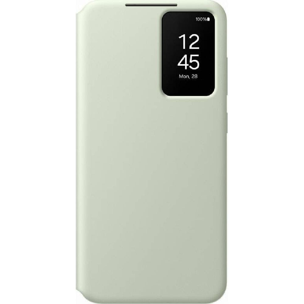 Etui z klapką Samsung Smart View Wallet Case do Galaxy S24 Plus, jasnozielone
