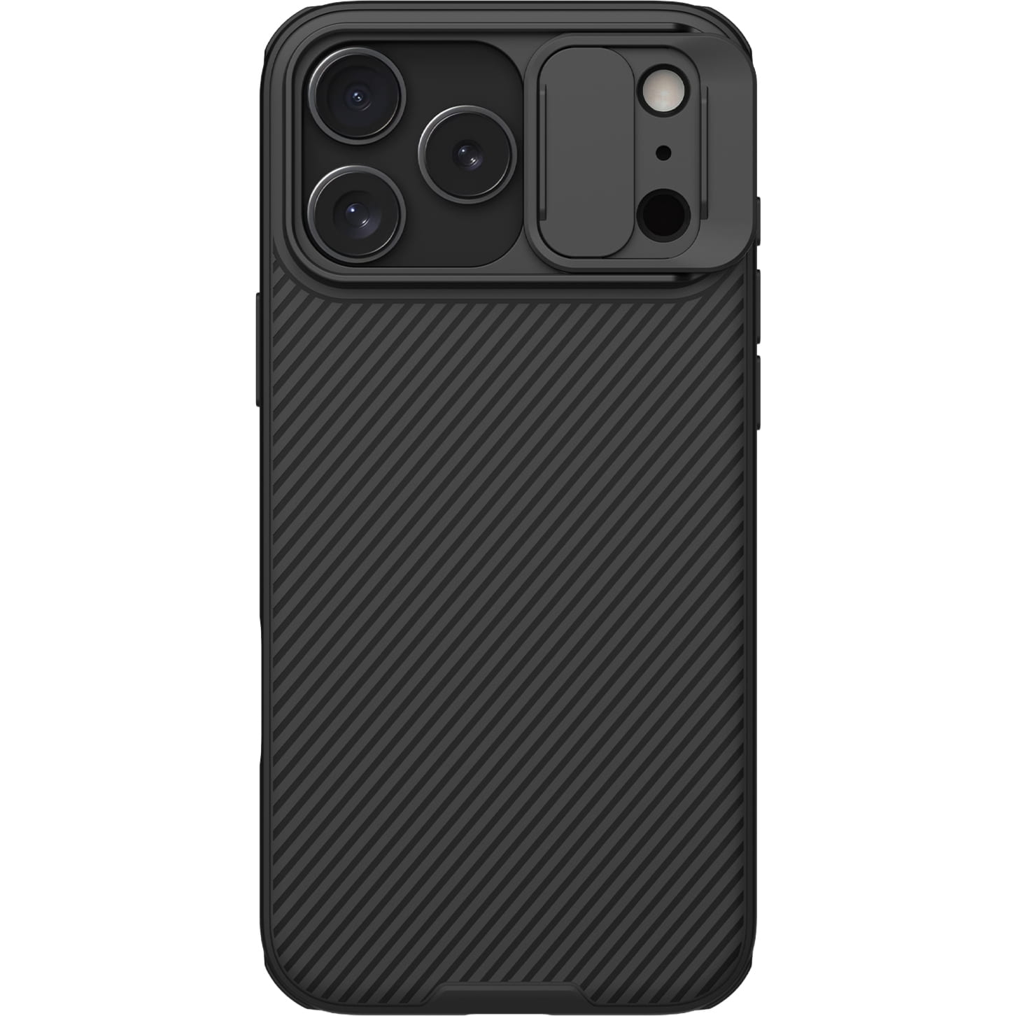 Etui  z ochroną aparatu Nillkin CamShield Pro Magnetic do MagSafe do iPhone 17 Pro Max, czarne