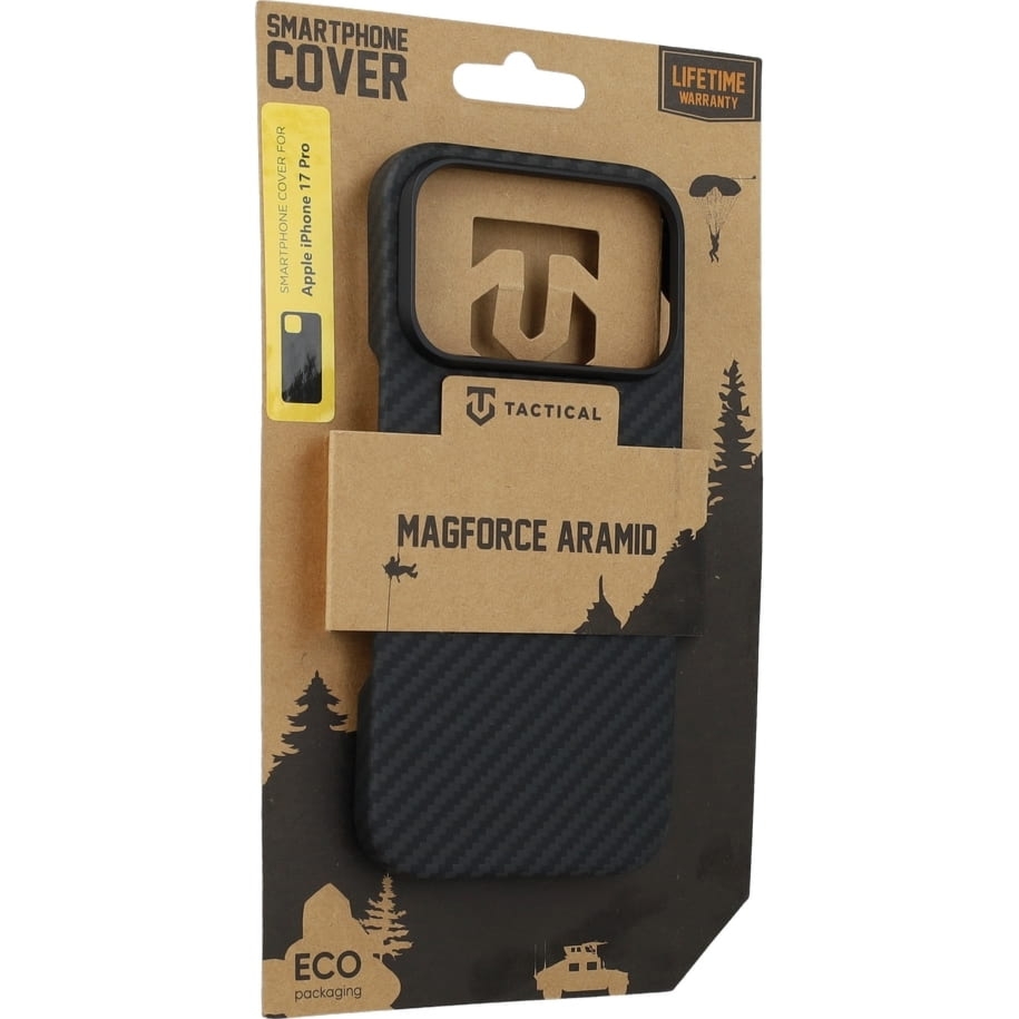 Etui Tactical MagForce Aramid do iPhone 17 Pro, czarne