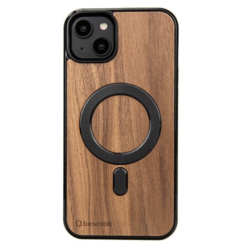 Image of Drewniane etui do iPhone 14 Plus, Bewood Orzech Amerykański MagSafe