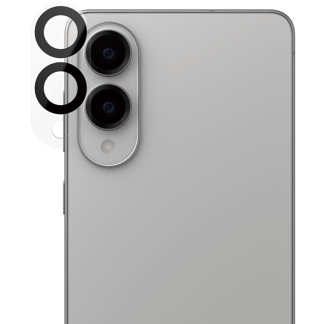Szkło hartowane na aparat PanzerGlass PicturePerfect Camera Lens Protector dla Galaxy S25 Edge, czarno-przezroczyste