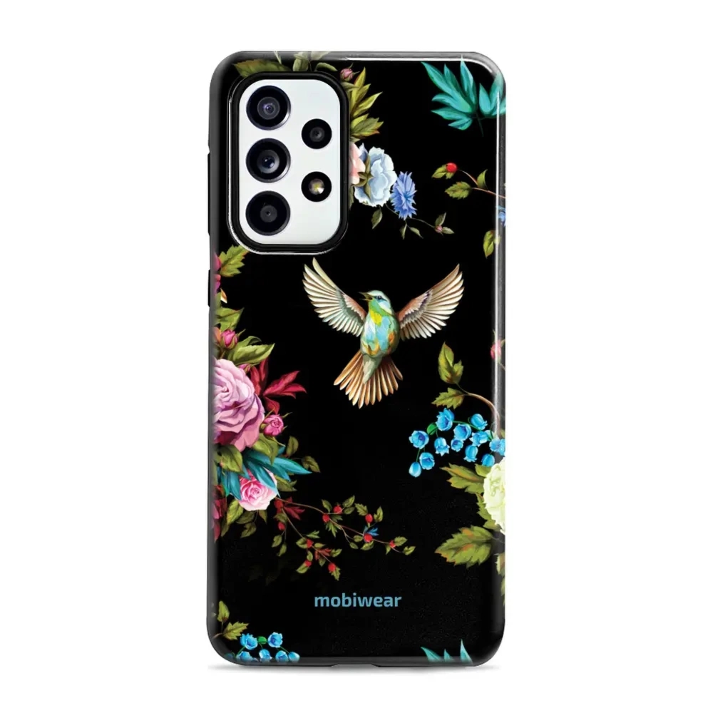 Etui ochronne do Galaxy A52, Mobiwear Elite Pro, nocny koliber