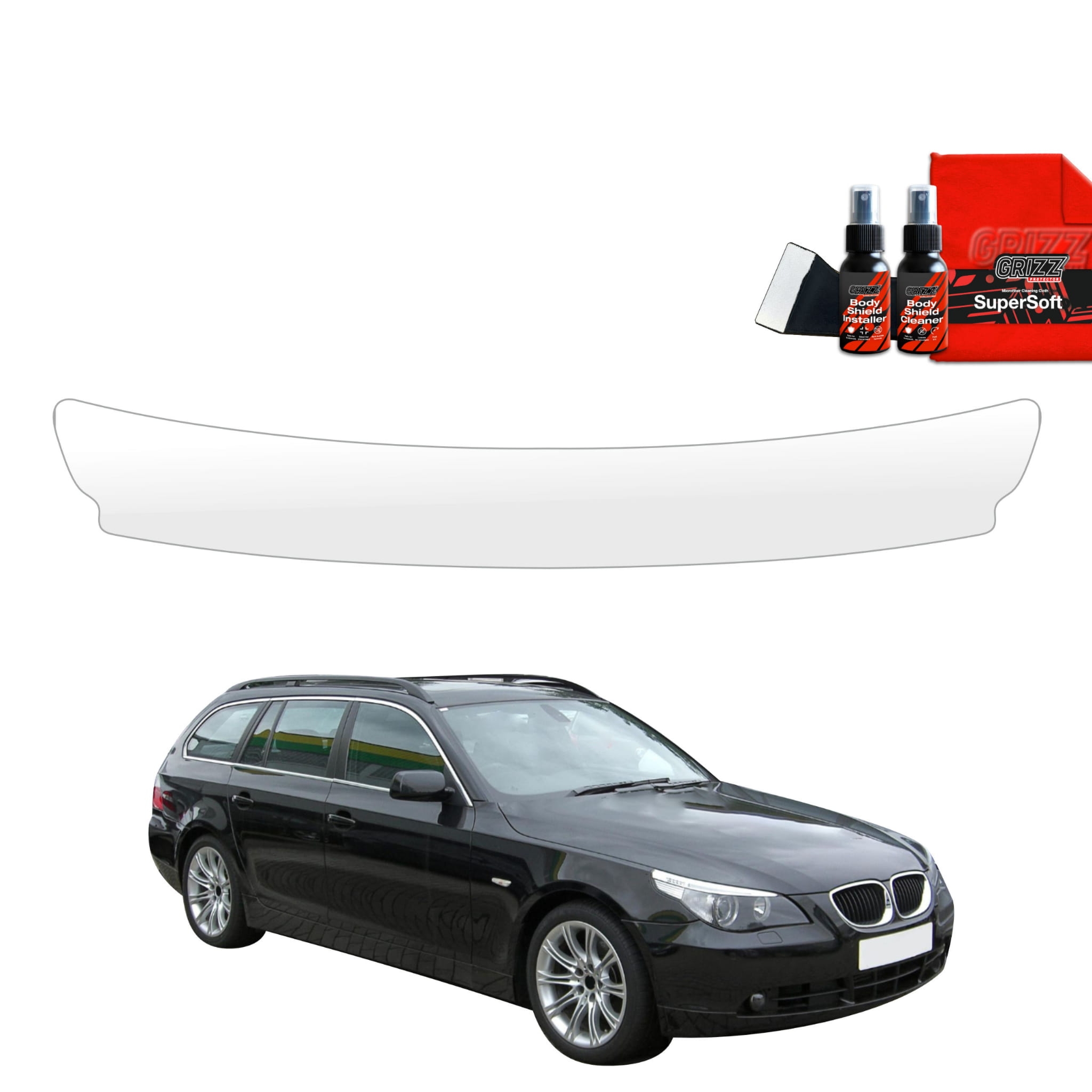 Folia ochronna na próg bagażnika Grizz Protector do BMW 5 E61 Kombi PreLCI (2003-2007)