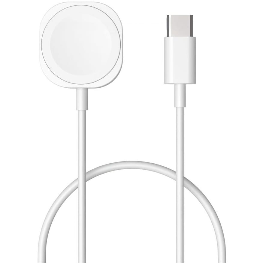 Image of Kabel ładujący Fixed Charging Cable USB-C do Apple Watch, 1 m, 2,5 W, biały