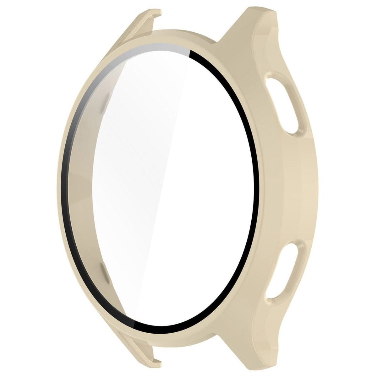 Etui Bizon Case Watch Adamo do Xiaomi Watch 2, beżowe