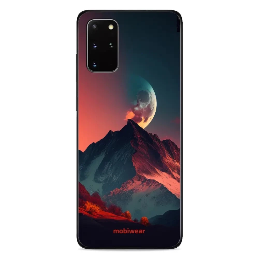 Etui ochronne do Galaxy S20 Plus, Mobiwear Glossy Case, górski zmierzch