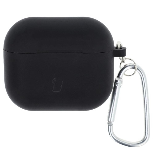 Image of Etui Bizon Case Headphone Silicone do AirPods 3, czarne