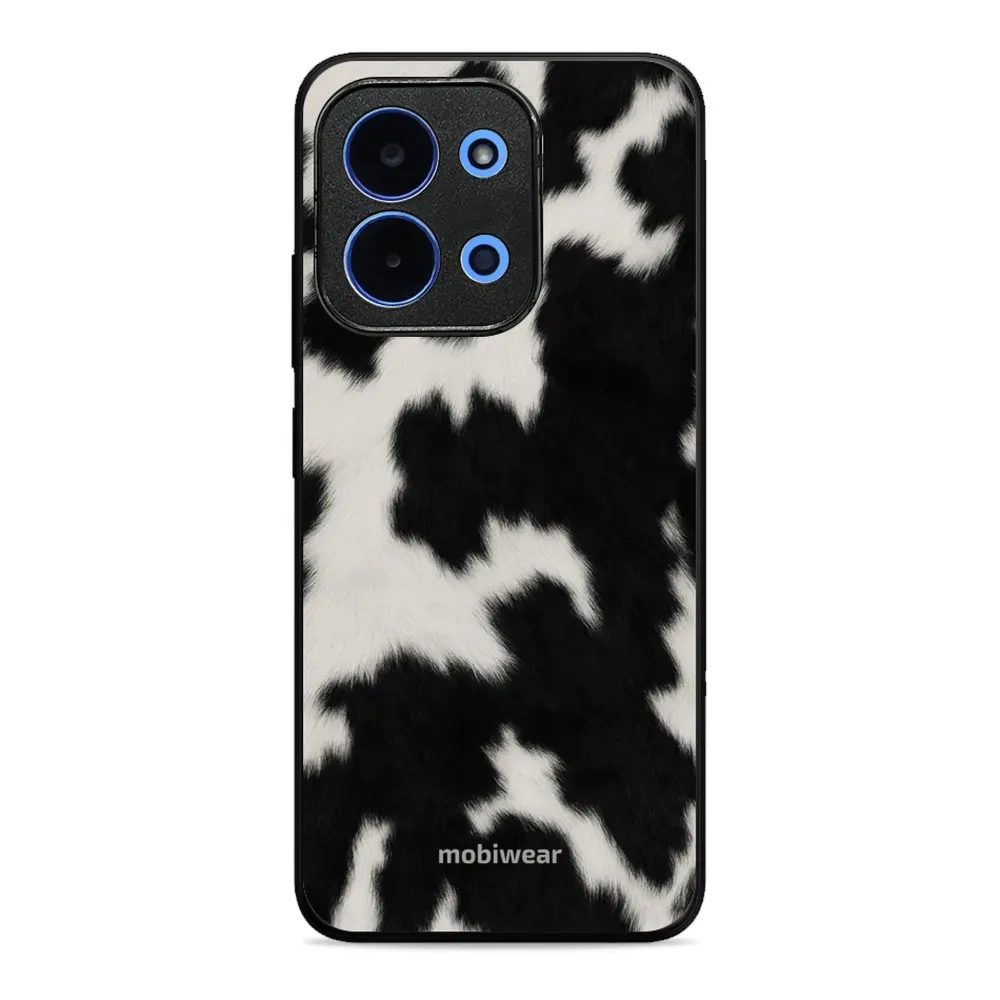 Etui ochronne do Xiaomi Redmi 15C 4G, Mobiwear Glossy Case, krowie futerko