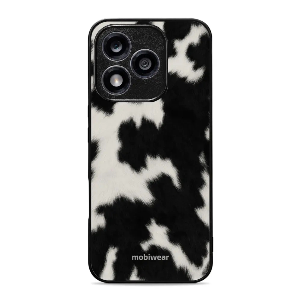 Etui ochronne do Honor 400 Lite 5G, Mobiwear Glossy Case, krowie futerko