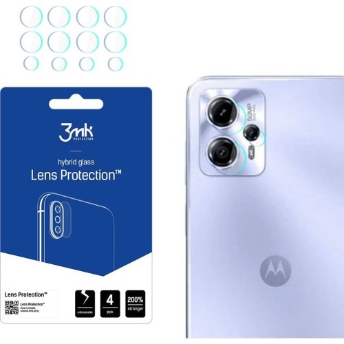 Image of Osłona na aparat 3mk Lens Protection do Motorola Moto G13 / G23, 4 zestawy