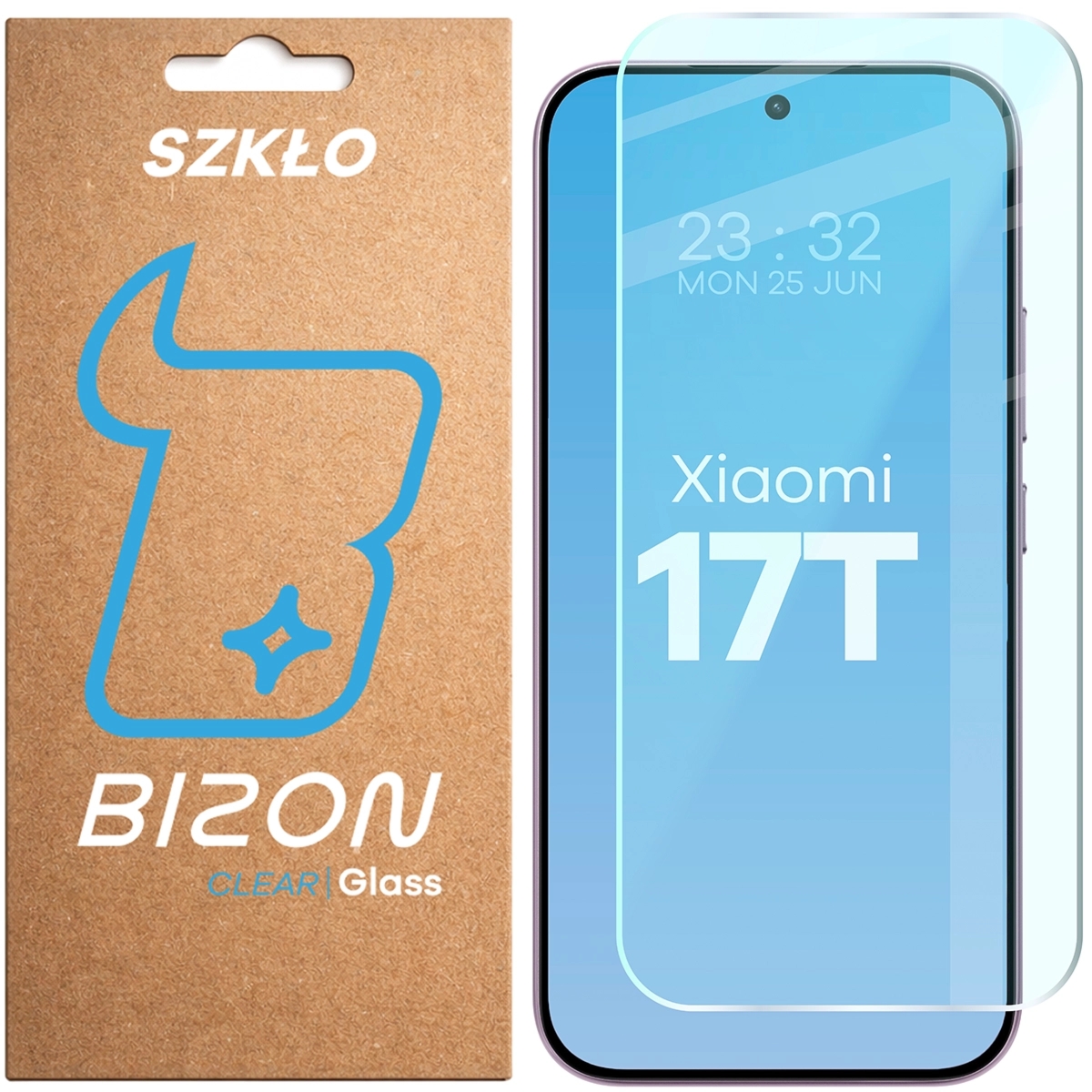 Szkło hartowane Bizon Glass Clear do Xiaomi 17T