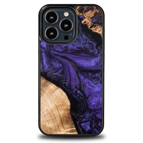 Image of Drewniane etui Bewood do iPhone 13 Pro, Violet