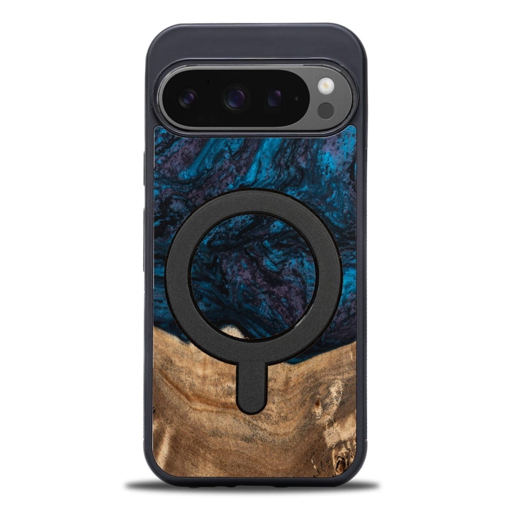 Drewniane etui do Google Pixel 10 / Google Pixel 10 Pro, Bewood Unique Planets Neptun do MagSafe