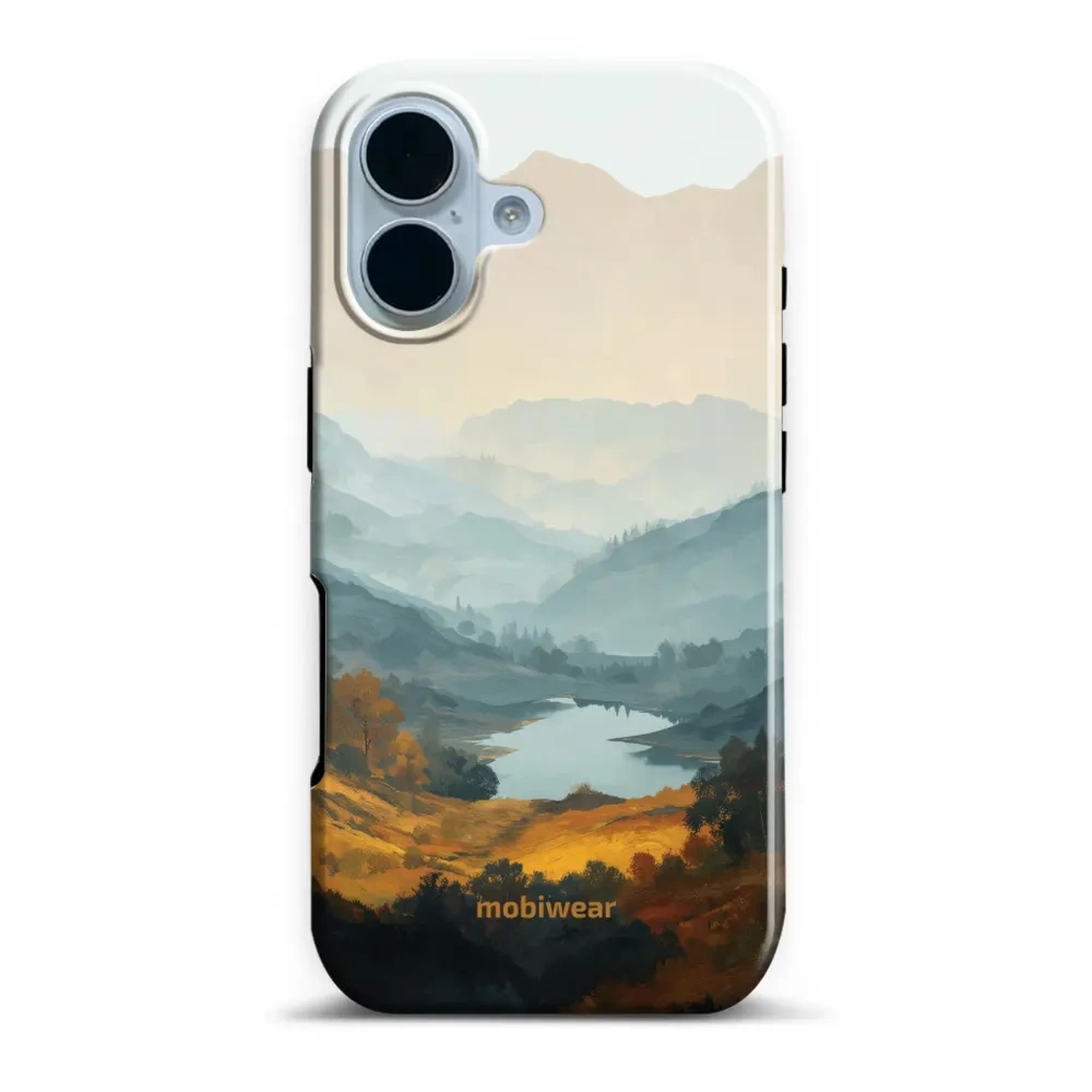 Etui ochronne do iPhone 17, Mobiwear Elite Pro MagSafe, jezioro w dolinie