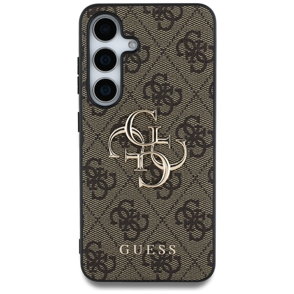 Image of Etui Guess Hardcase 4G Big Metal Logo do Galaxy S25 Plus, brązowe