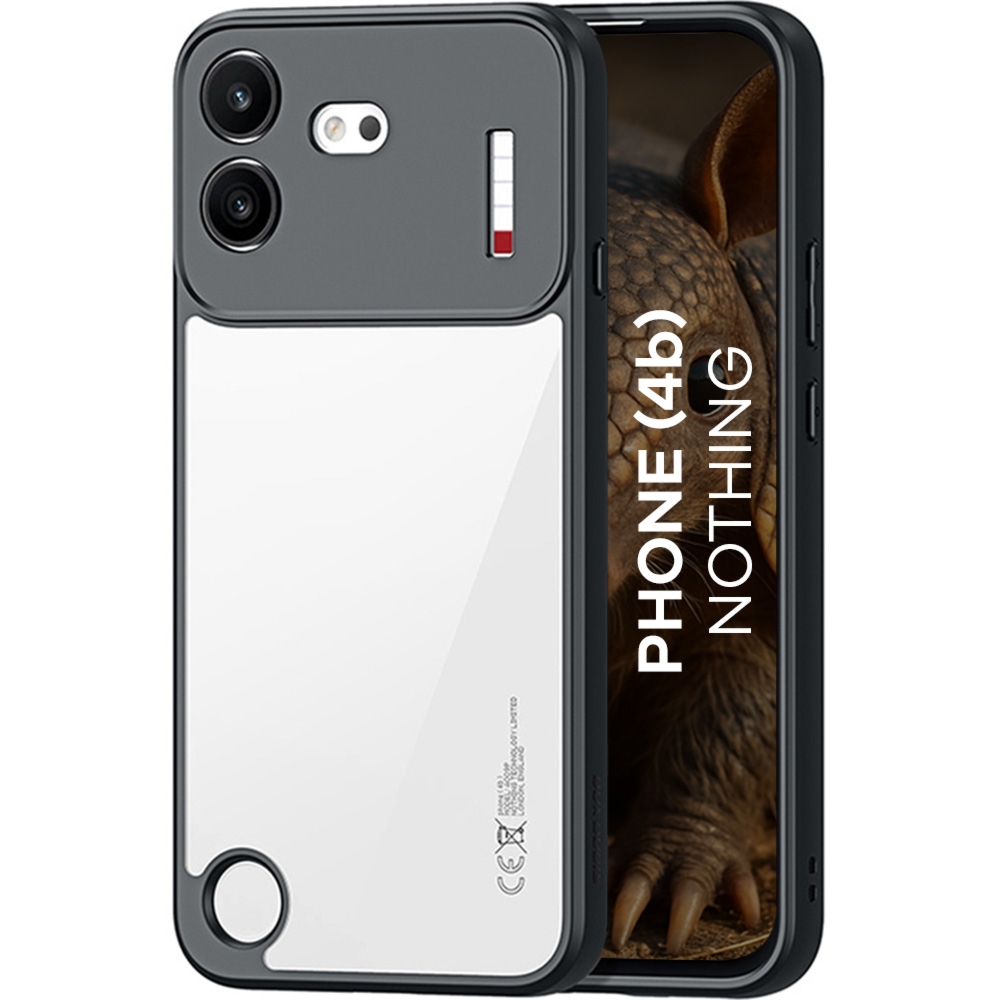 Etui Dux Ducis AIMO do Nothing Phone (4b), przezroczysto-czarne