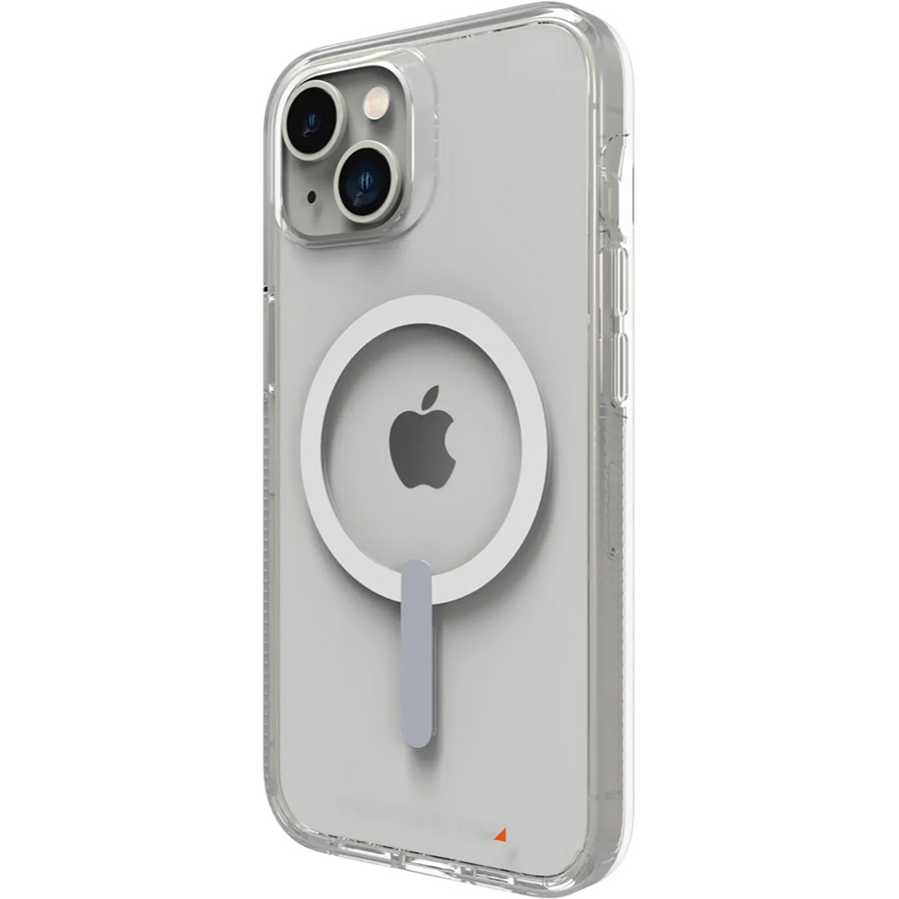 Etui ZAGG Gear4 Crystal Palace Snap do MagSafe do iPhone 14, przezroczysto-białe