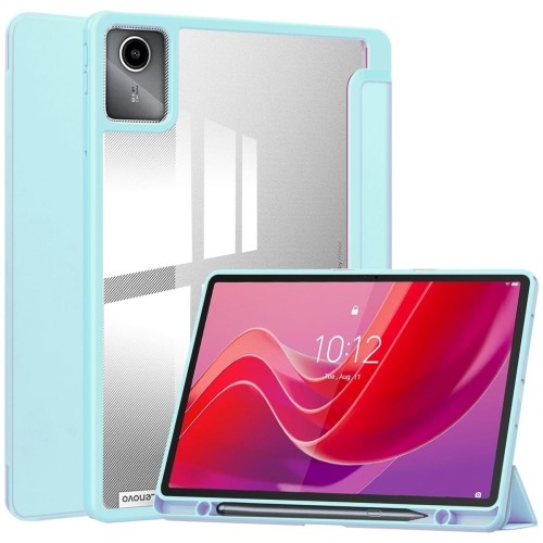 Image of Etui Bizon Case Tab Clear Matt do Lenovo Tab M11 1 gen., błękitne