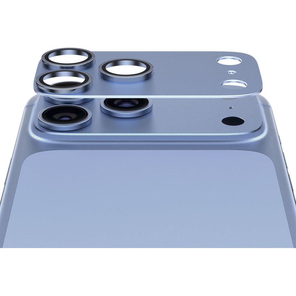 Szkło hartowane na aparat PanzerGlass Fender Camera Protector do iPhone 18 Pro, niebieskie