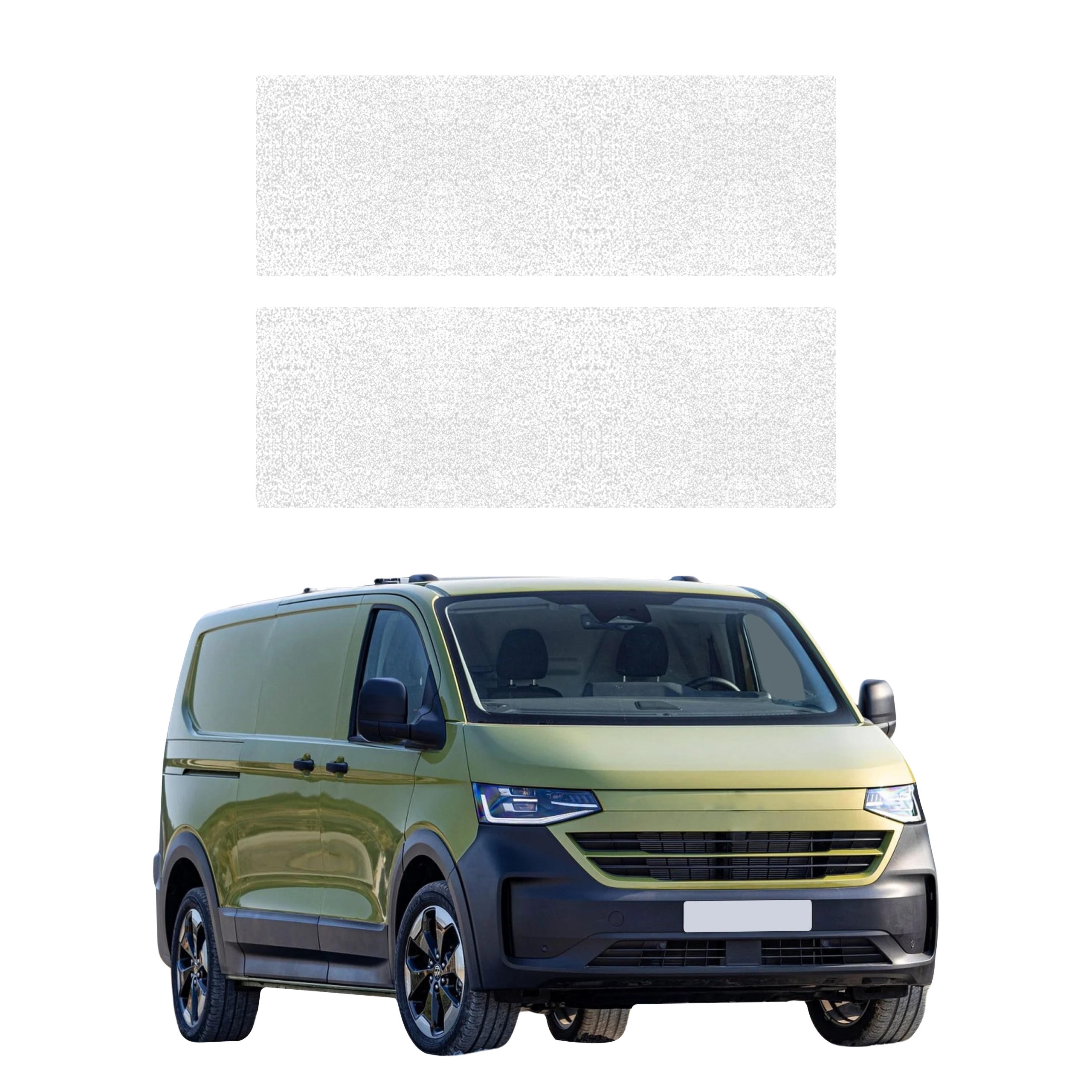 2w1 Biała powłoka techniczna Grizz Protector na przednie progi Volkswagen Transporter (2024-2026)