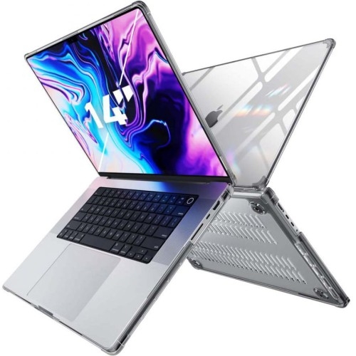 Image of Etui pancerne Supcase UB Clear MacBook Pro 14 2021-2023, przezroczysto-przydymione