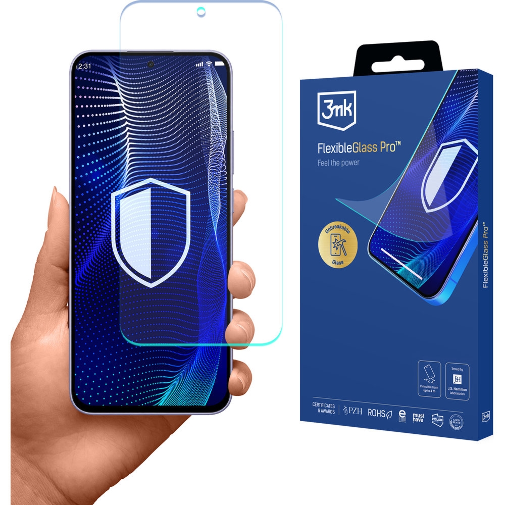 Szkło hybrydowe 3mk FlexibleGlass Pro do Xiaomi Redmi Note 17 5G / 4G