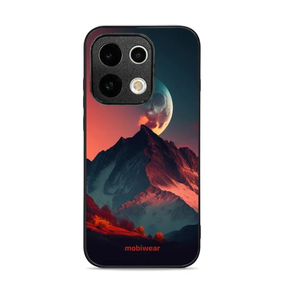 Etui ochronne do Oppo Reno16 Pro 5G, Mobiwear Glossy Case, górski zmierzch