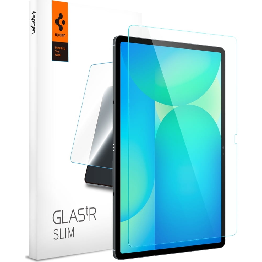 Image of Szkło do etui Spigen Glas.tR Slim 1-Pack do Galaxy Tab S10 FE+
