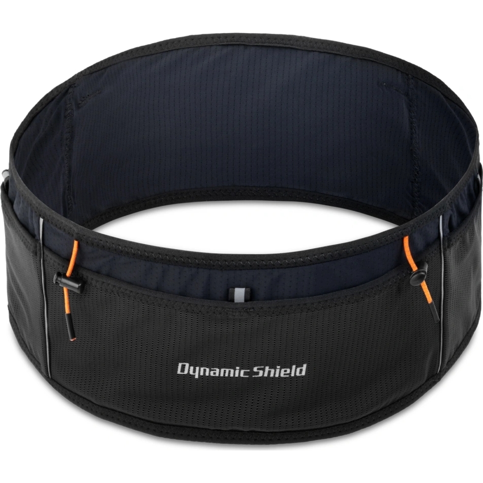 Pas biodrowy do biegania, Spigen A712 Dynamic Shield Waist Bag L, czarny