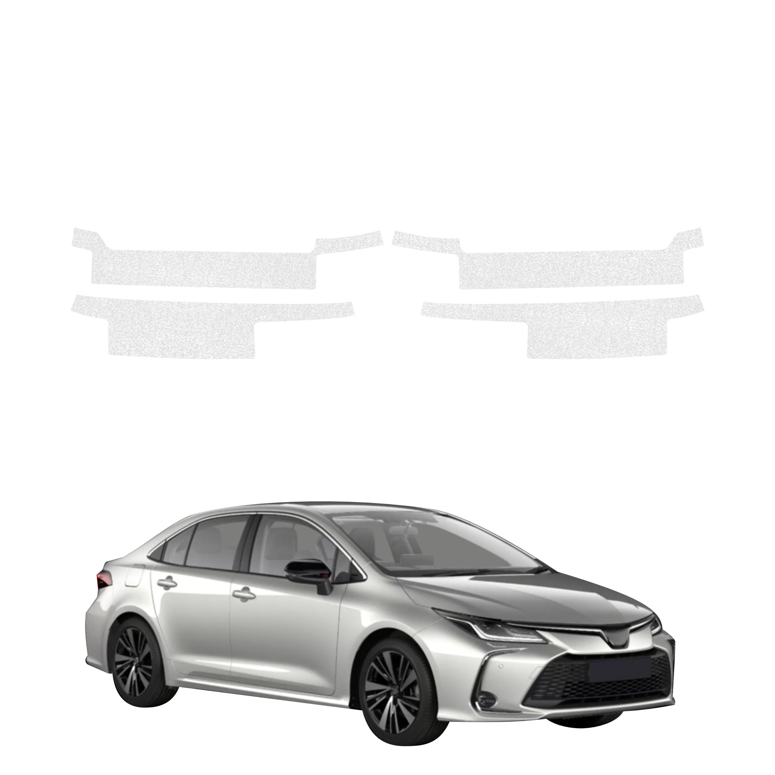4w1 Bezbarwna powłoka techniczna Grizz Protector na progi Toyota Corolla Sedan (2022-2026)