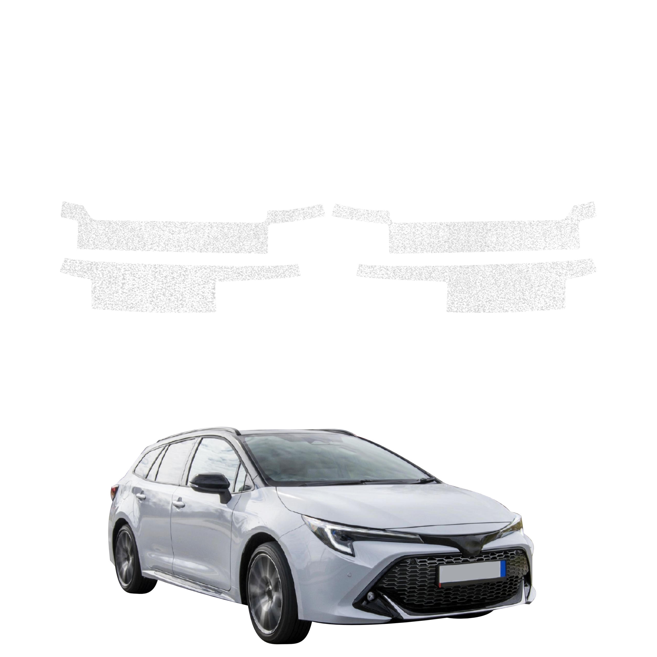 4w1 Biała powłoka techniczna Grizz Protector na progi Toyota Corolla Kombi (2019-2022)