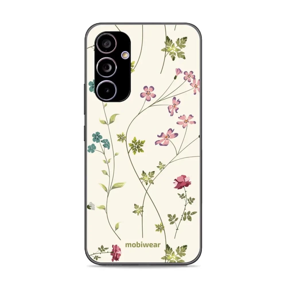 Etui ochronne do Galaxy A54 5G, Mobiwear Glossy Case, sielski kwiat