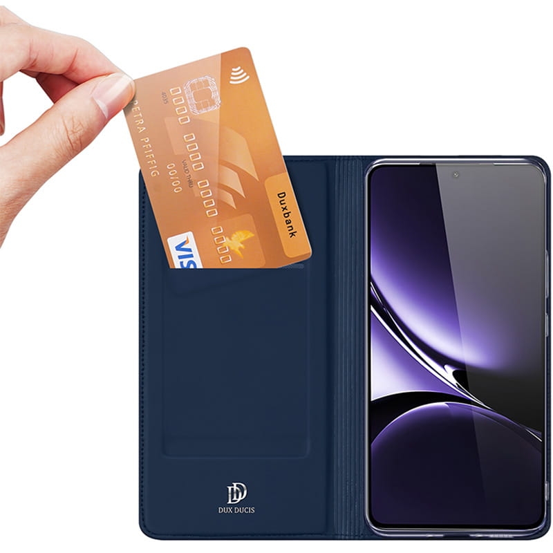 Image of Etui z klapką Dux Ducis Skin Pro do Xiaomi POCO X7 Pro, granatowe