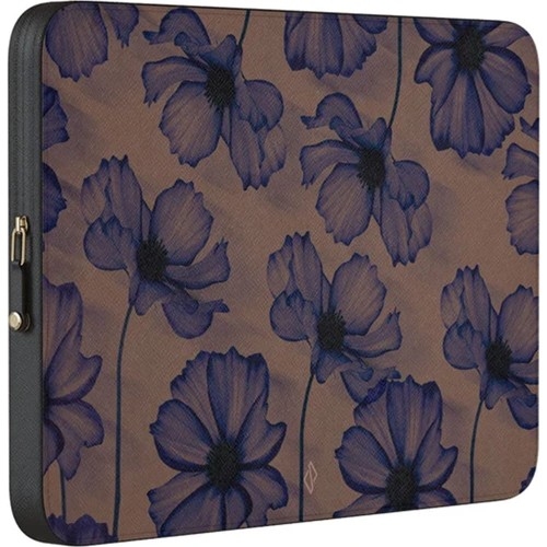 Image of Uniwersalne etui na laptopa do 13" Burga Velvet Night, brązowo-granatowe