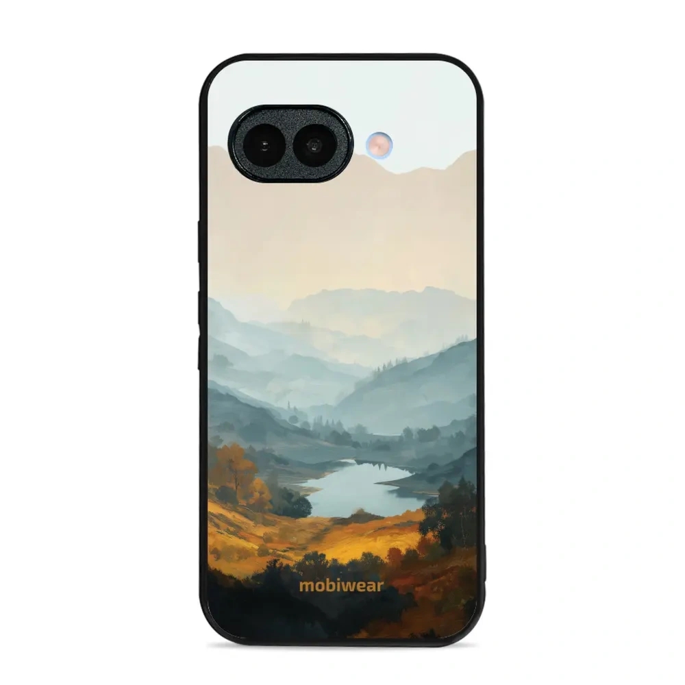Etui ochronne do Google Pixel 10a, Mobiwear Glossy Case, jezioro w dolinie