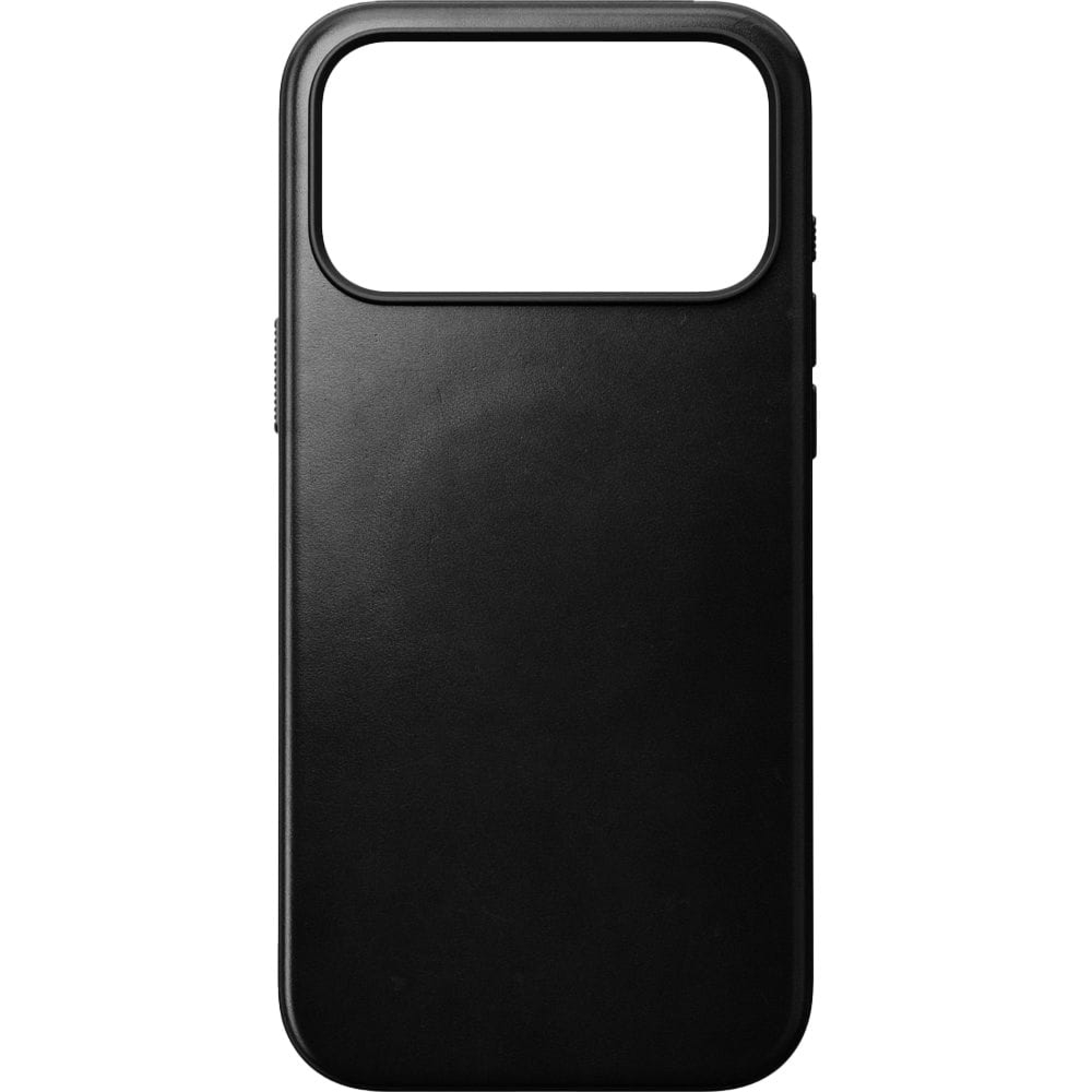Etui z naturalnej skóry do iPhone 17 Pro Max, Nomad Modern Leather Case Horween Series do MagSafe, czarne